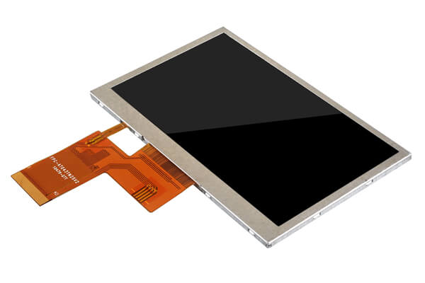 5 inch TFT LCD high resolution 800X480