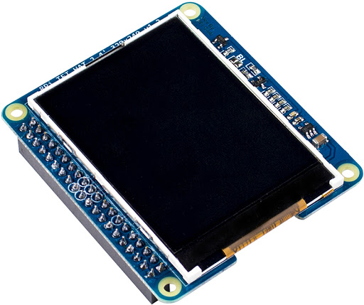 2.4 inch LCD display