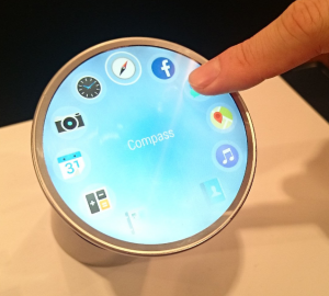 Round LCD Display